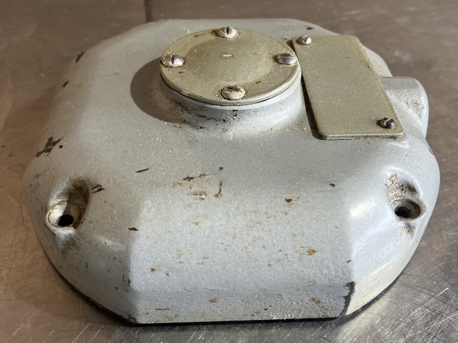 Hobart A120 12 Qt Mixer Back Bearing Bracket Cover-Less Centrifugal Plate