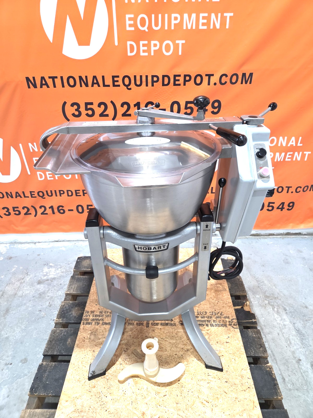 LATE MODEL HOBART 45QT HCM 450 VCM w/ Blades, and MORE – 5 HP/200V – Watch Video