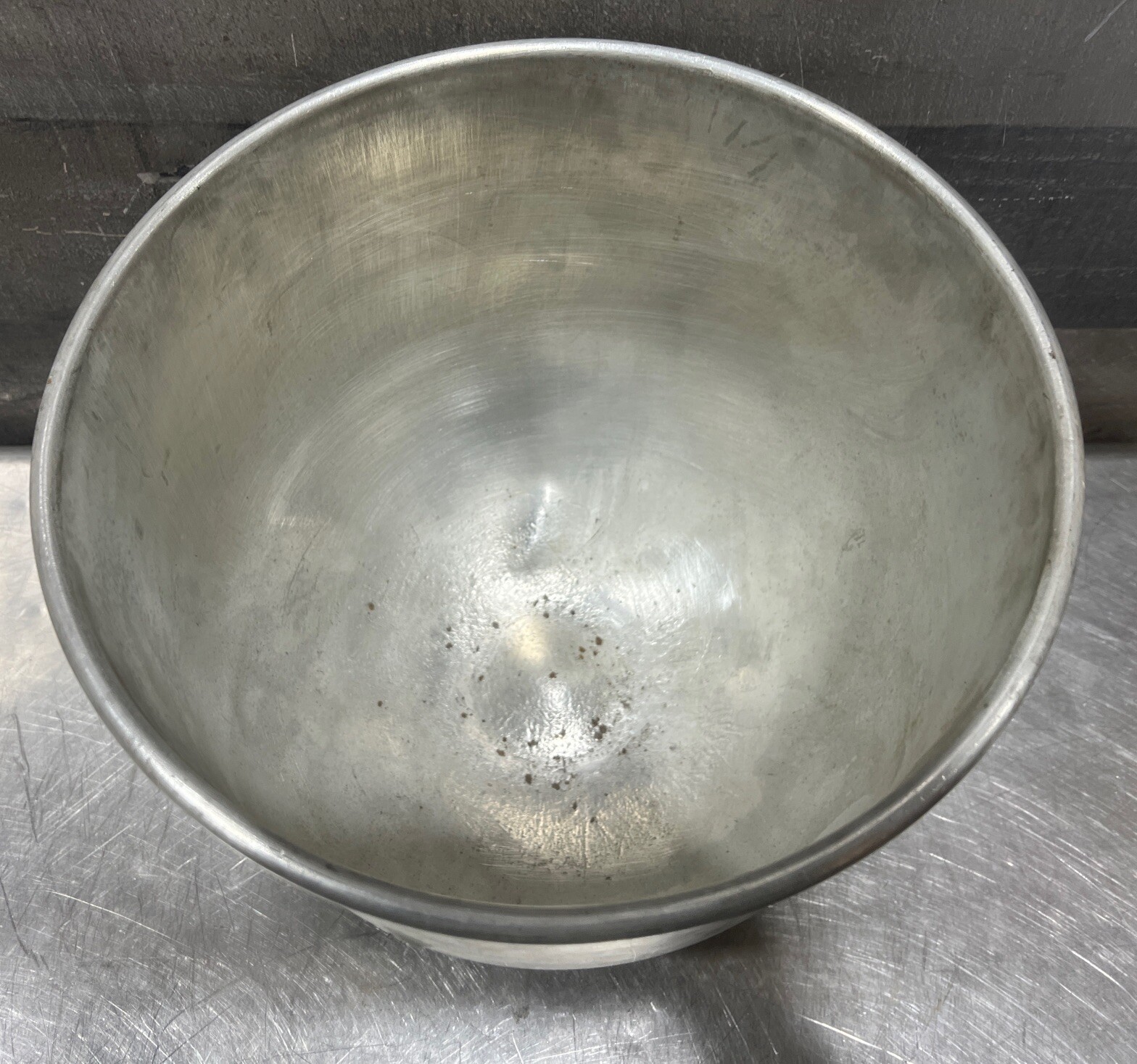 Vintage Hobart 20 QT Quart Mixer Steel Mixing Bowl Used Surplus