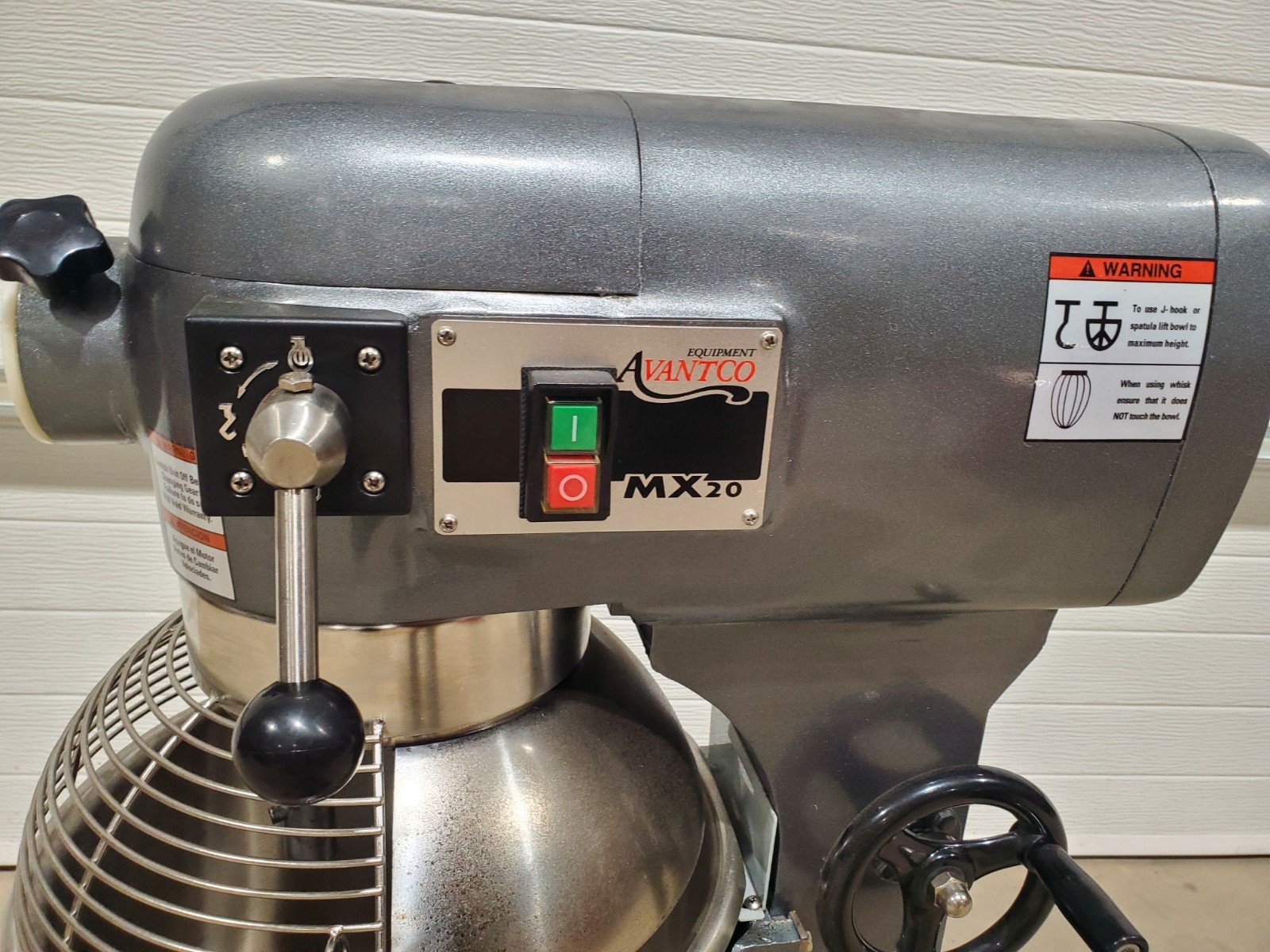 Avanto MX20 Commercial Mixer – Heavy Duty Food Dough Mixer