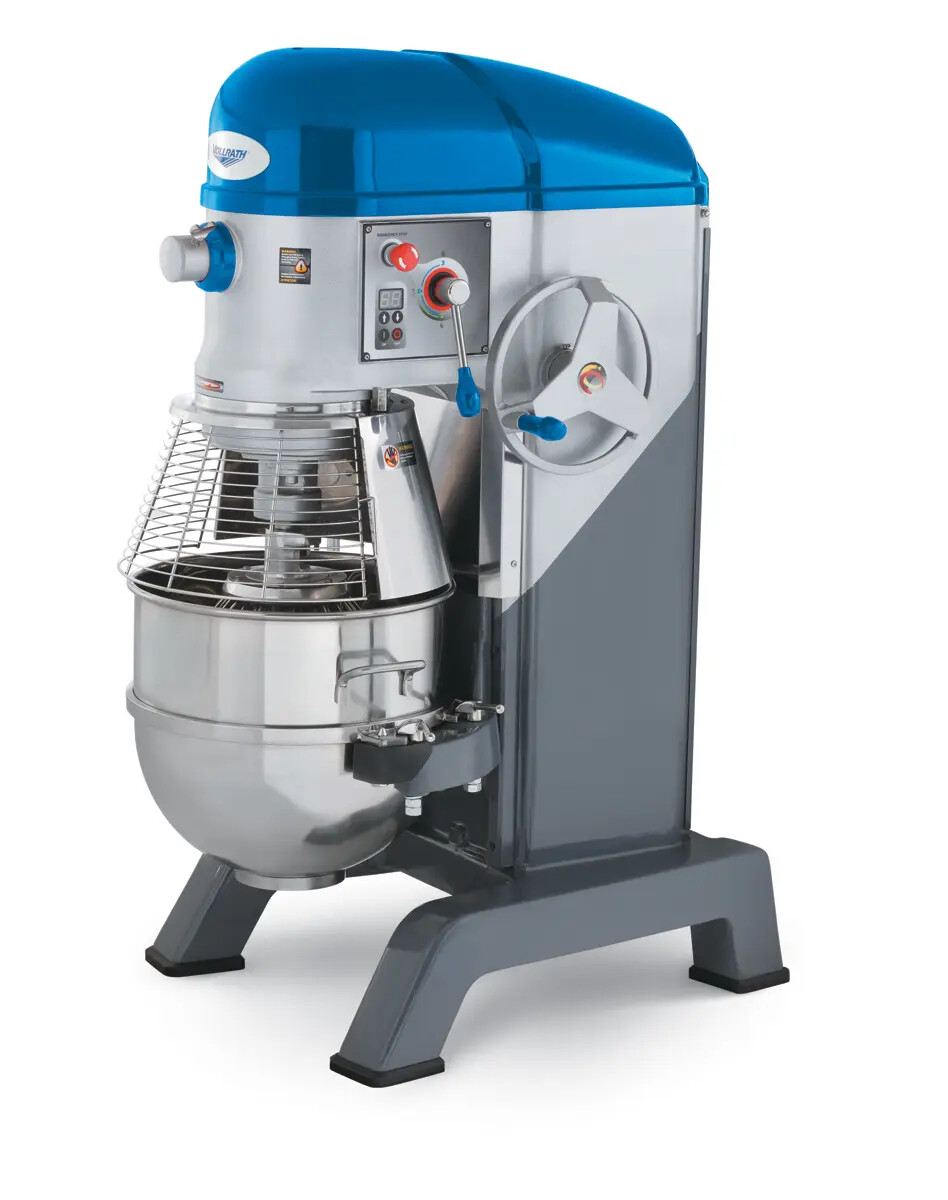 Vollrath 40760 60 Quart Dough Mixer 2 HP w/ Guard & Attachments Commercial