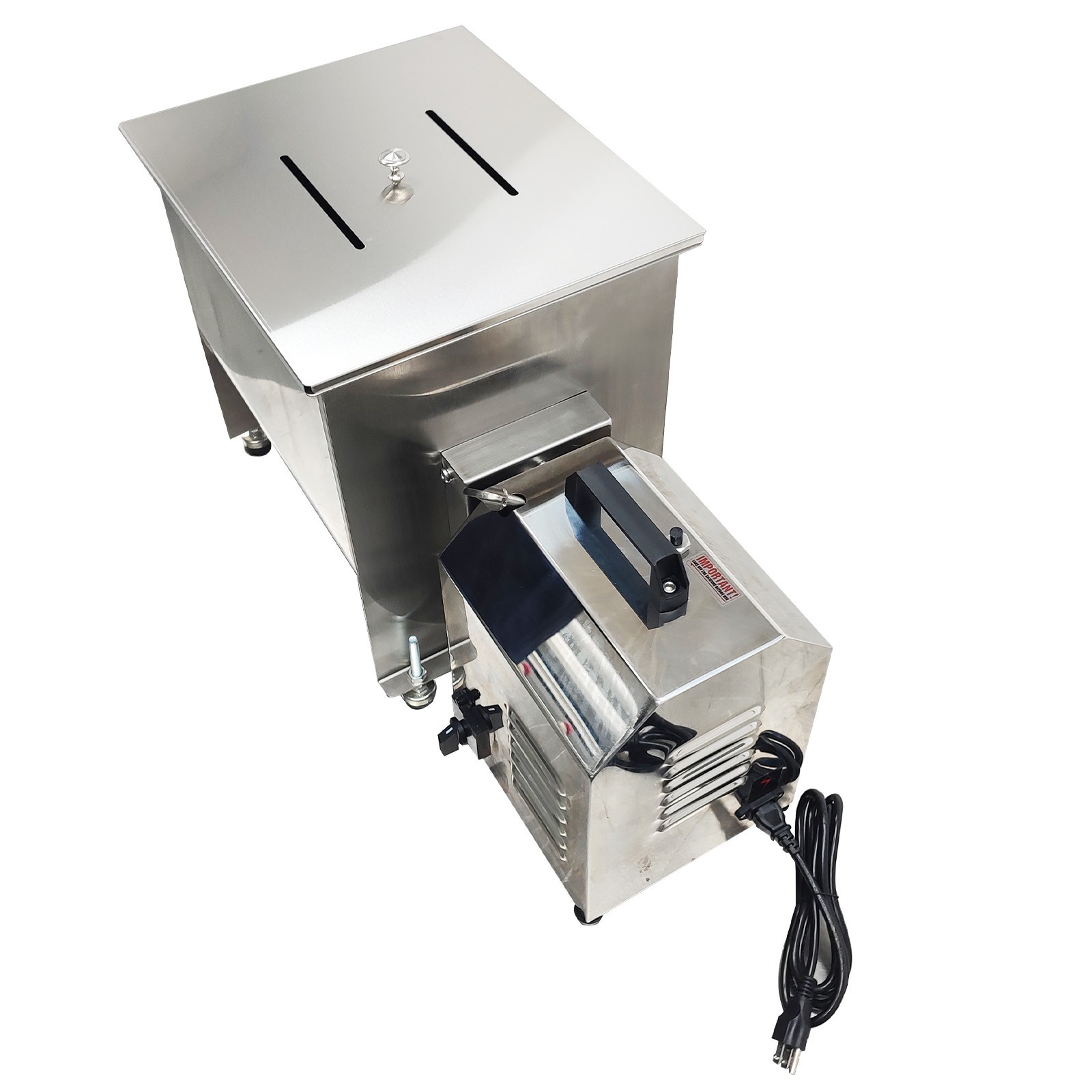 Electric Mixing Blender 40L Hopper Stuffing Mixer Sauce Blender Feed Agitator