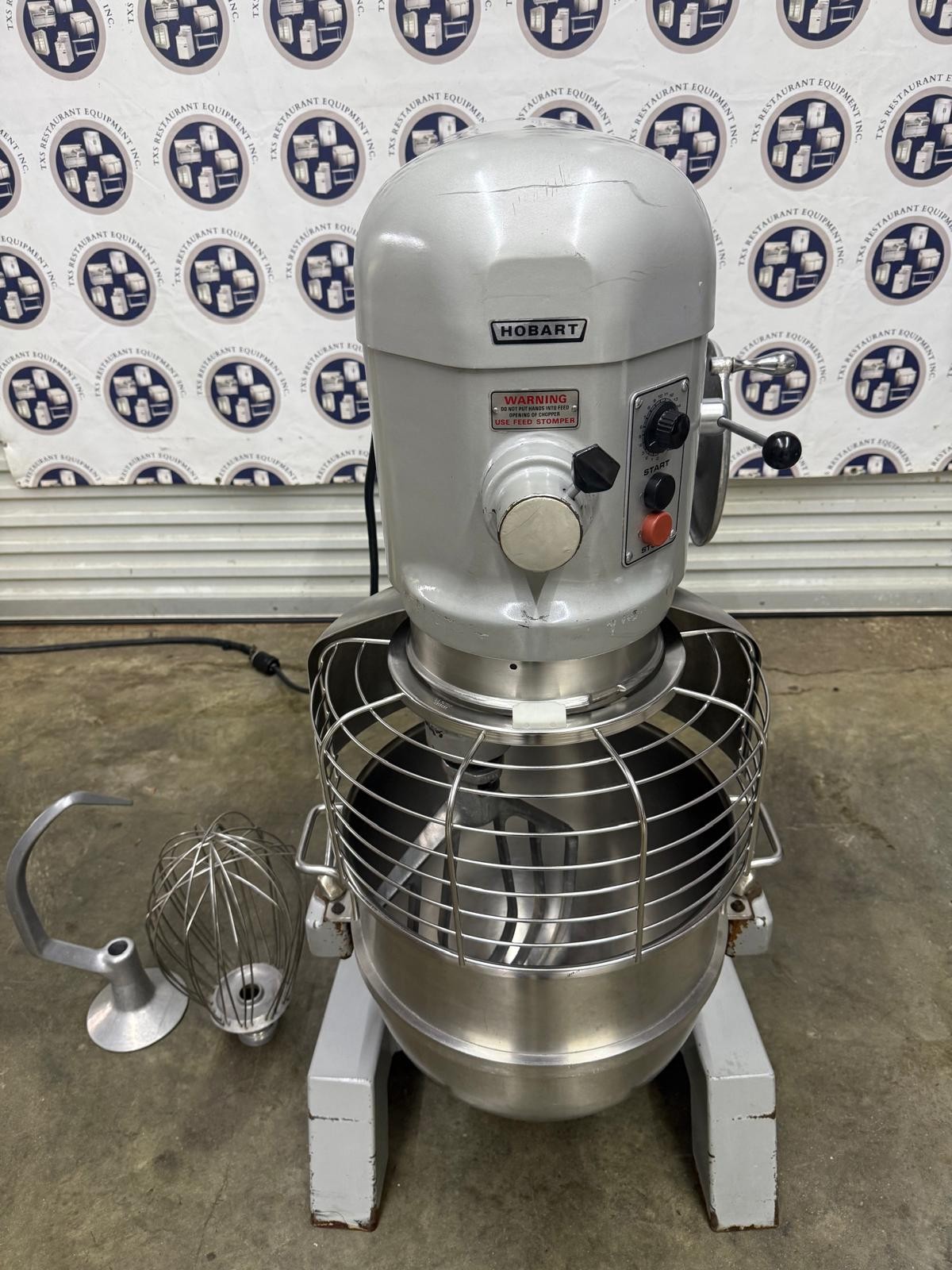 Hobart H600T 60 Qt Commercial Planetary Mixer – 200V 3 Phase – With Bowl, Wire W