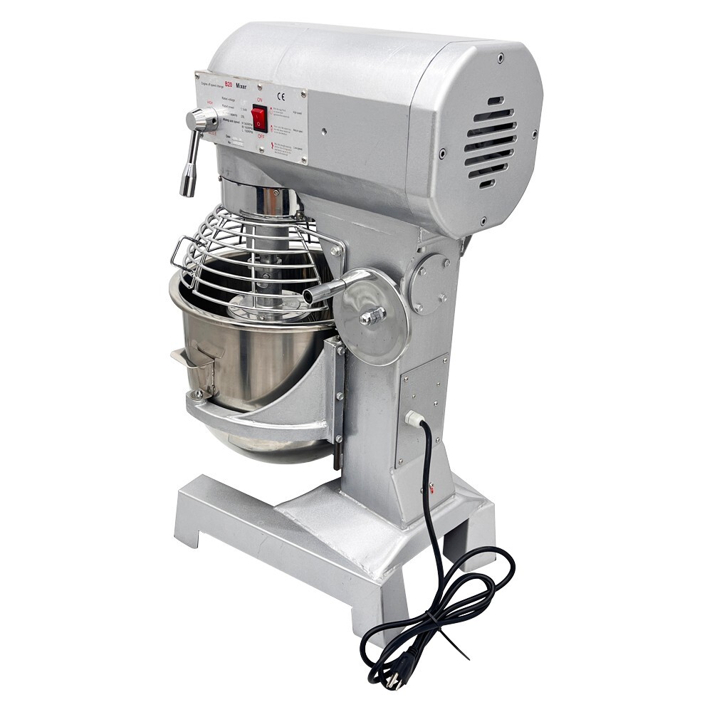 20L Electric Dough Mixer 3in1 Commercial Pizza Bread Flour Kneading Machine 110V