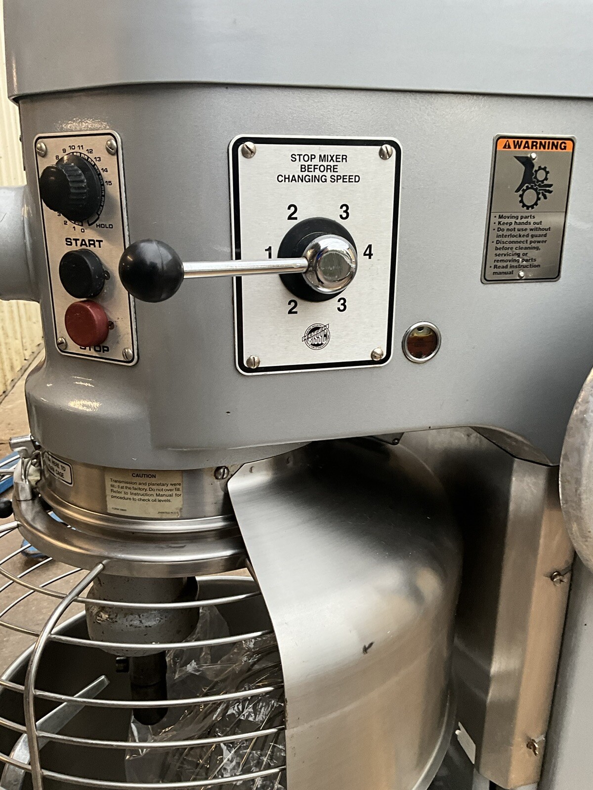 Hobart 60qt Dough mixer H600T Pizza Bakery Donut Pastry Shop bowl guard Hook A+