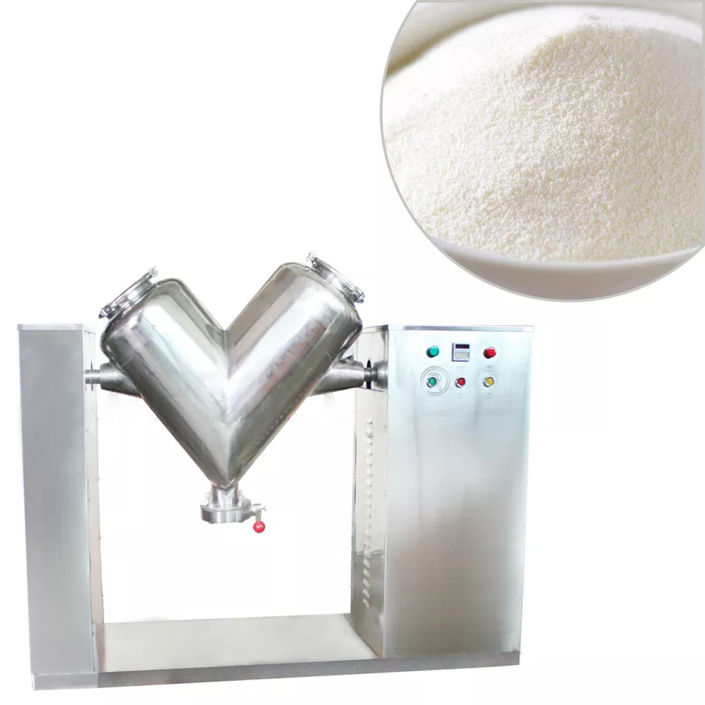 20L Powder Mixing Machine Particle Blending V-Shape Equipment Food Blender Mixer
