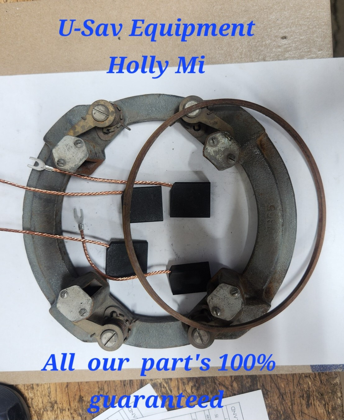 Hobart Mixer brush M802 V1401 motor brush holder complete assembly W new brushes