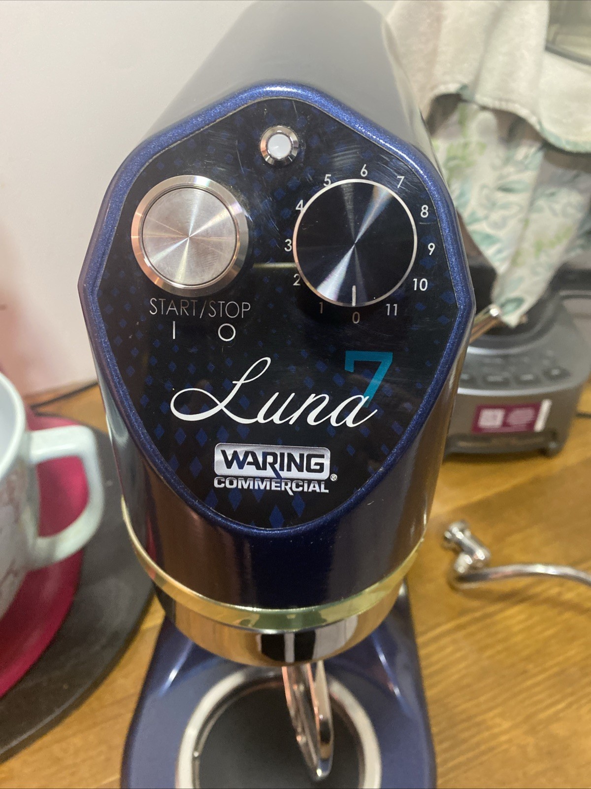 WARING WSM7L Commercial Luna Planetary Countertop 7Qt Stand Mixer PLEASE READ