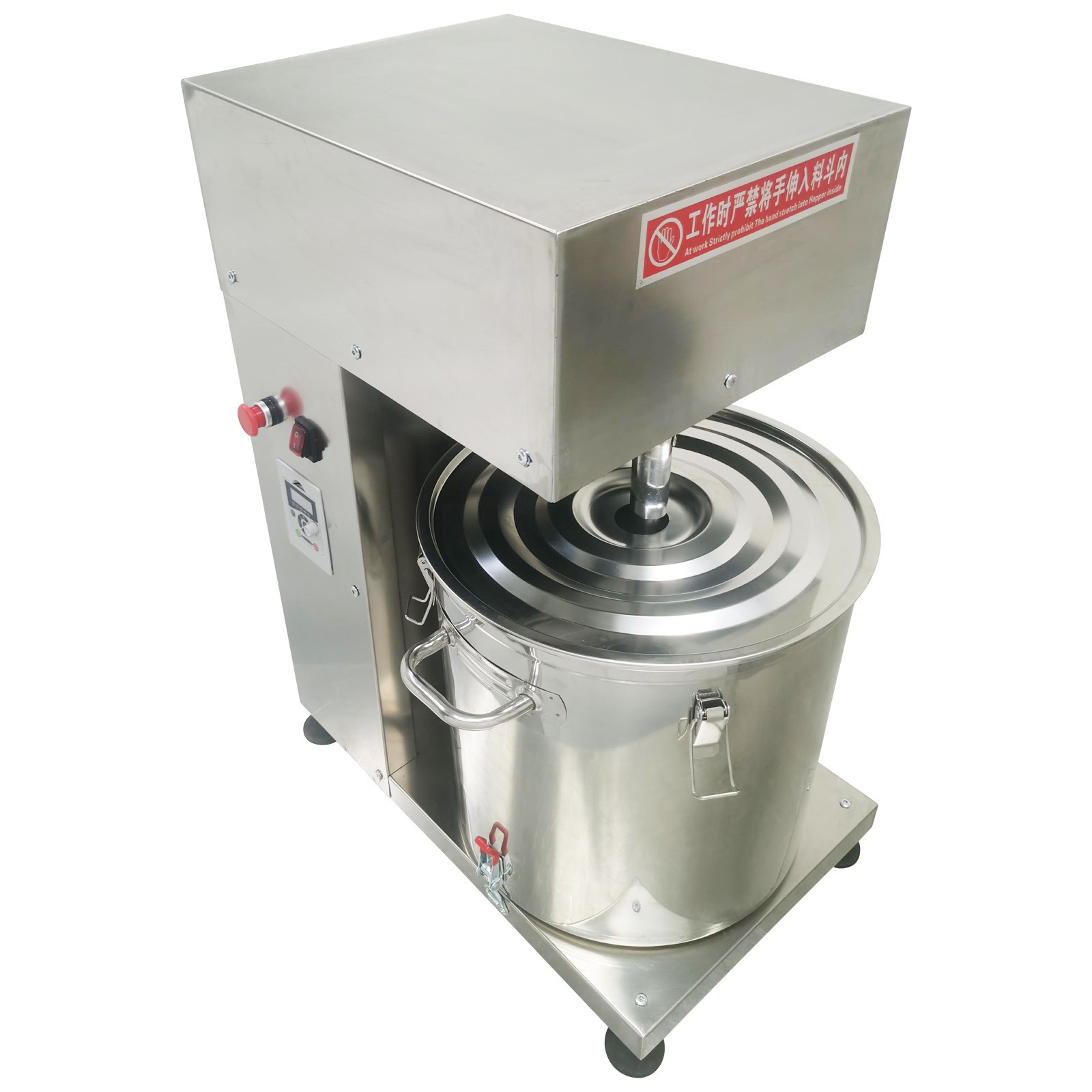 43L Commercial Stuffing Mixer, Variable Speed 0-200rpm, for Dumpling Bun Filling