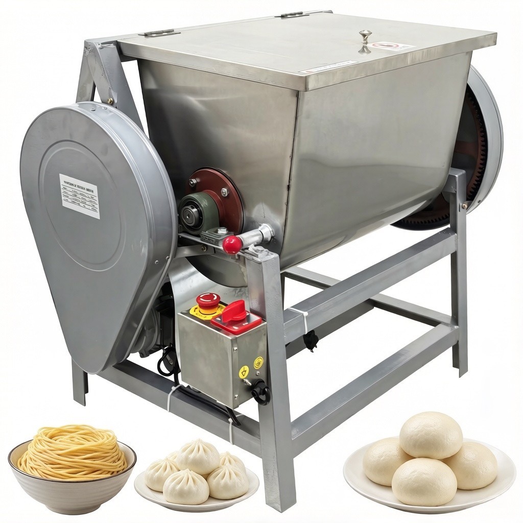 33lbs 110V Commercial Electric Dough Mixing Machine 15QT Food Stuffing Mixer