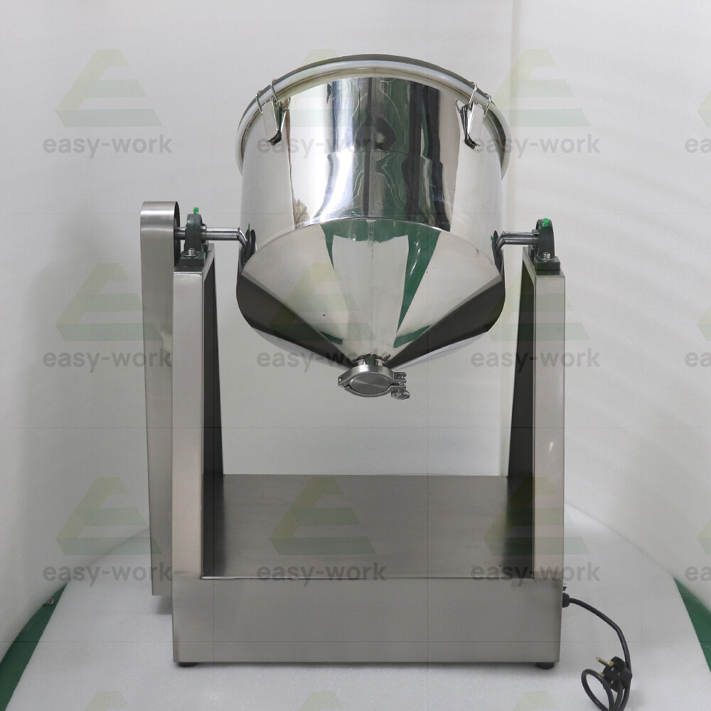 10L 110V Electric Powder Mixer Blender Lab Dry Powder Dry Dough 304 Stainless