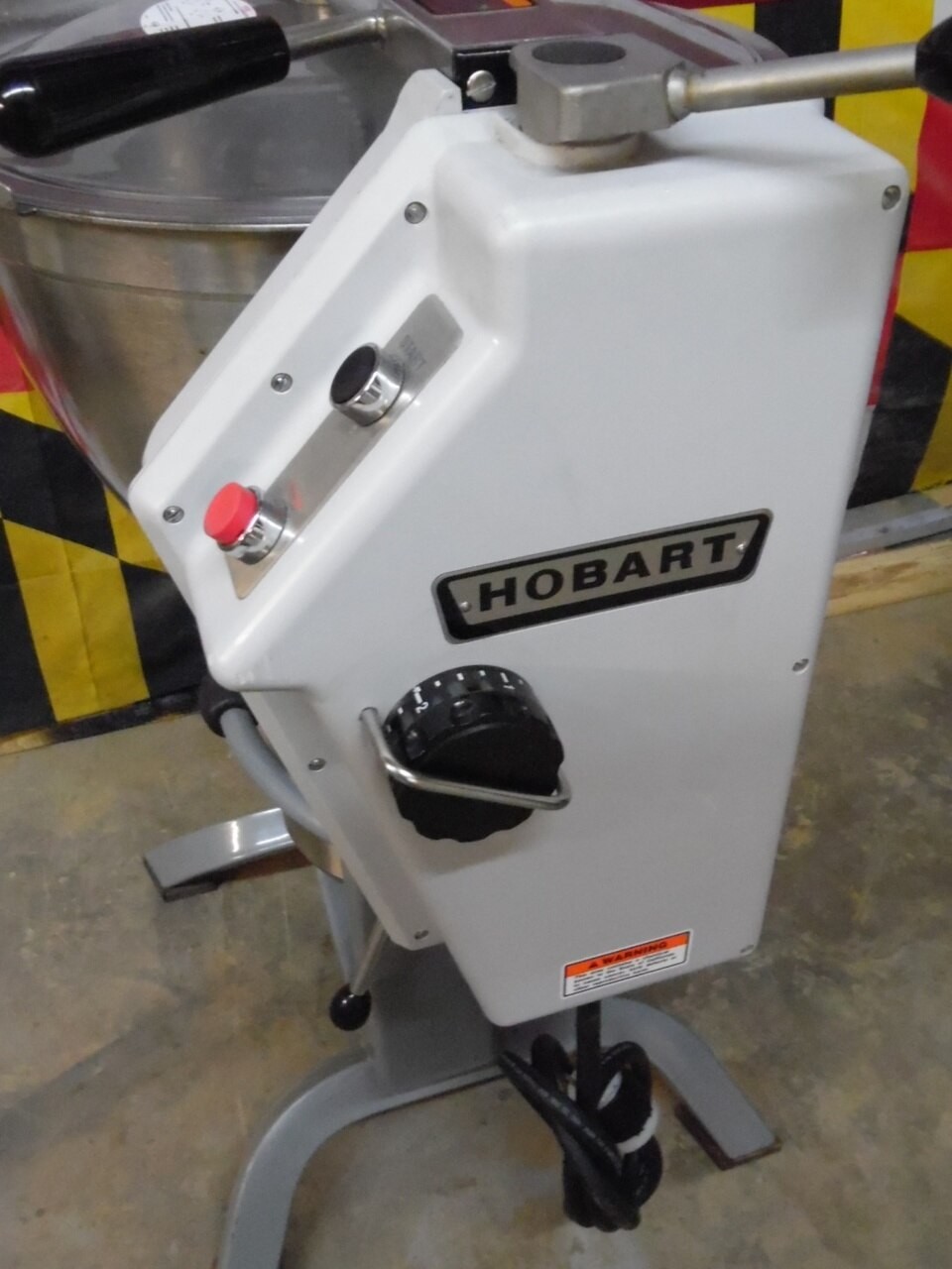 Hobart HCM450 45 Qt. Vertical Cutter Mixer with Dough Blade