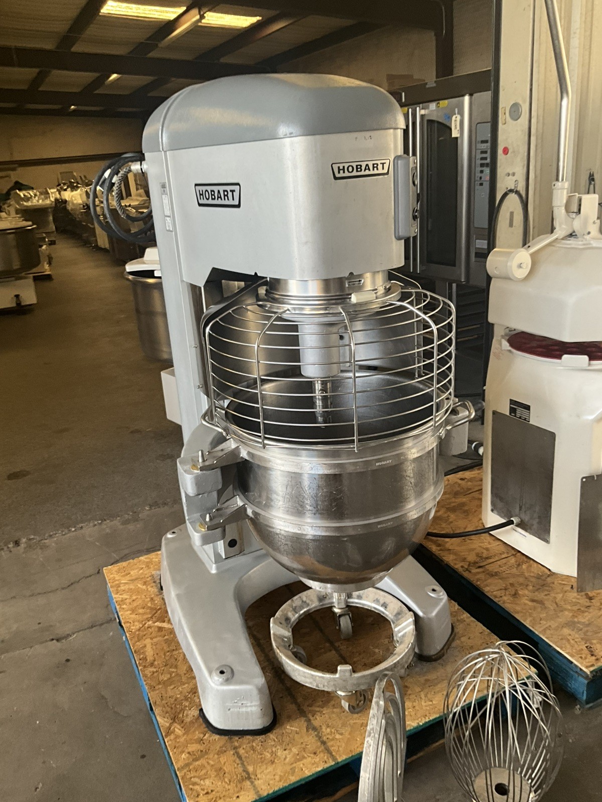 Hobart Legacy 80qt Dough mixer HL800 Pizza Bakery Donut Pastry bowl guard C