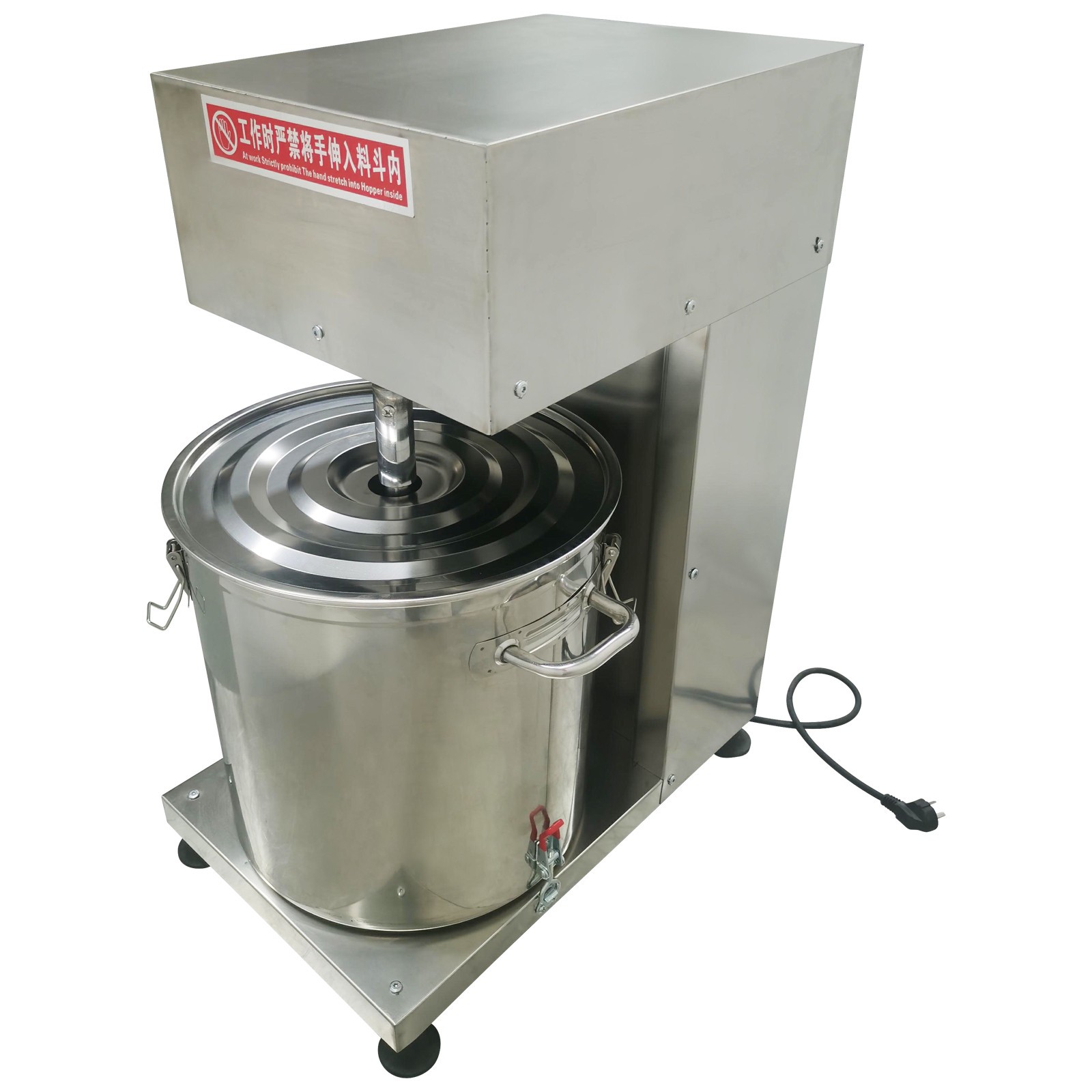 43L Commercial Stuffing Mixer, Variable Speed 0-200rpm, for Dumpling Bun Filling