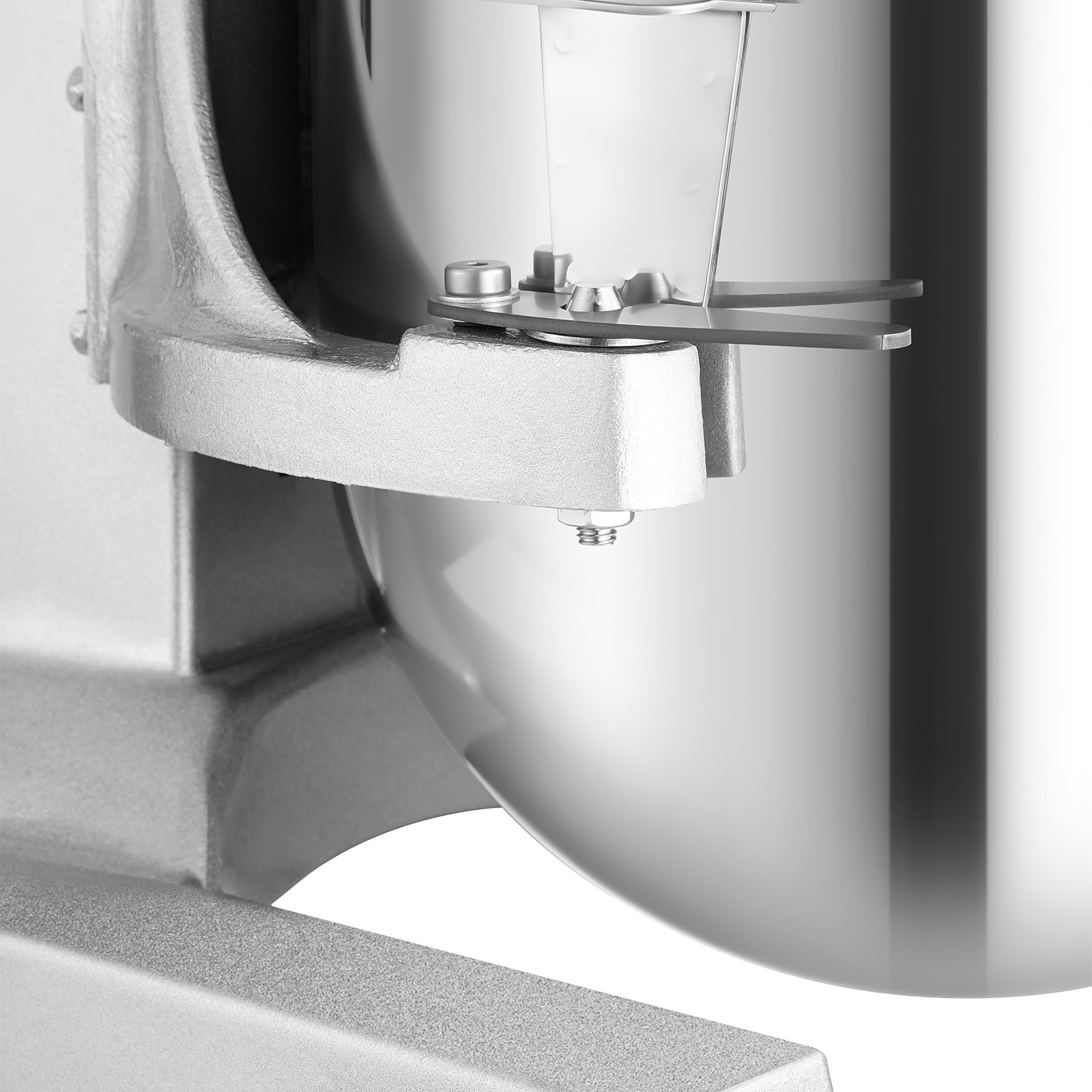 Commercial Food Mixer 15Qt 600W 3 Speeds 110V with Stainless Steel Bowl