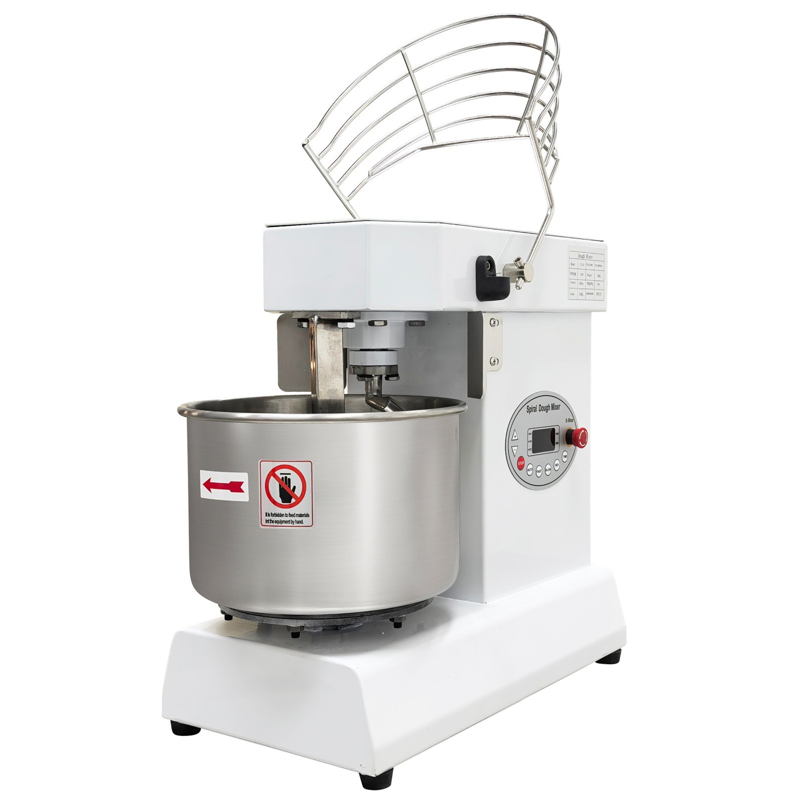 10L Commercial Double-Acting Double-Speed Dough Mixer Electric Dough Machine 110