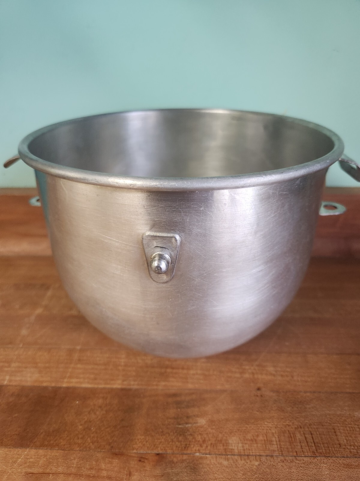 Vintage KitchenAid Hobart 5 Qt. Tin Steel Bowl, 5 Quart N-50, Model G & K5-A EUC