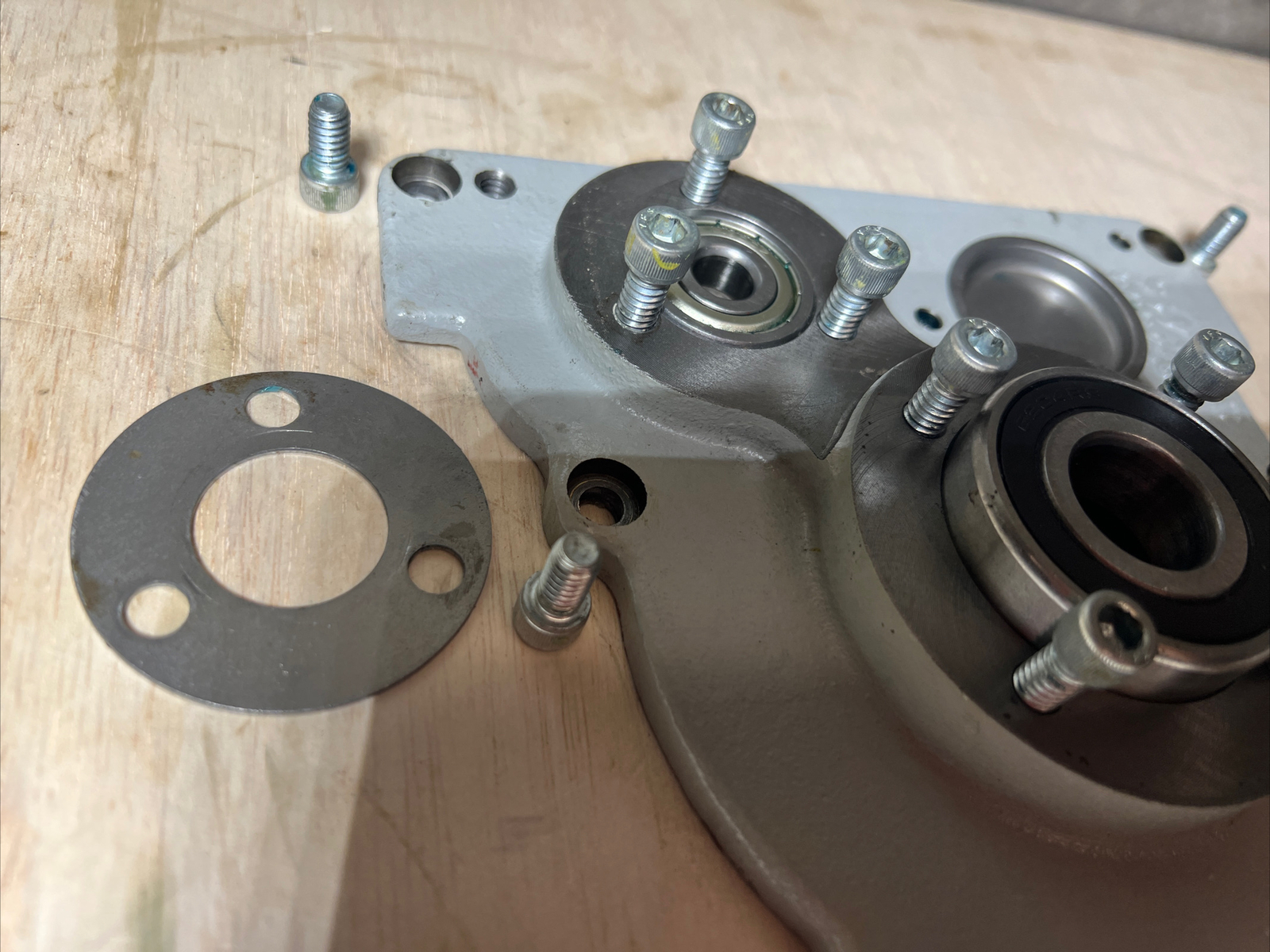 Genuine Hobart HL200 20qt Mixer Transmission & Bearing Cover Assembly