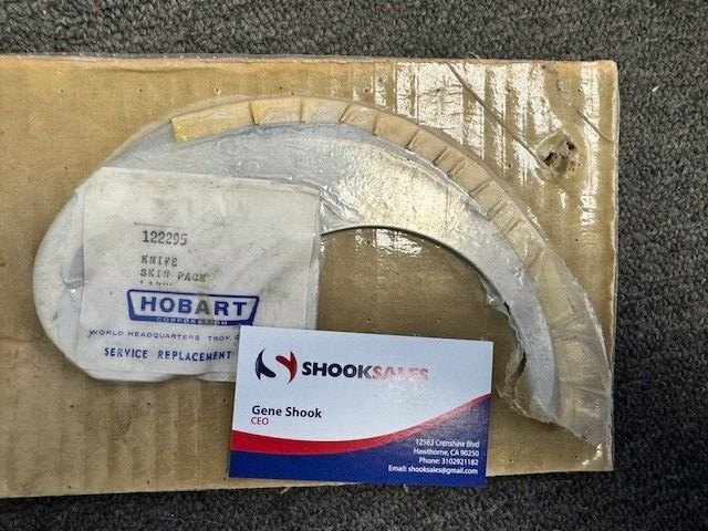 New HOBART Knife Blade # 122295 For HCM 450