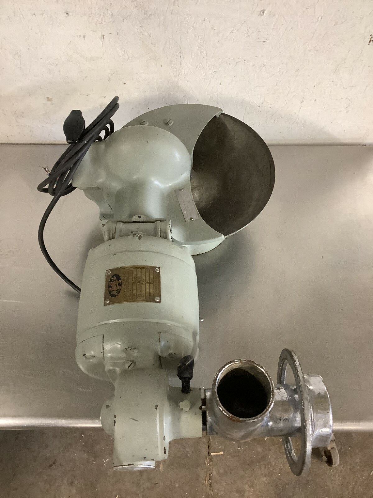 BUFFALO CHOPPER HOBART 84141 with meat grinder 220V 3PH TESTED
