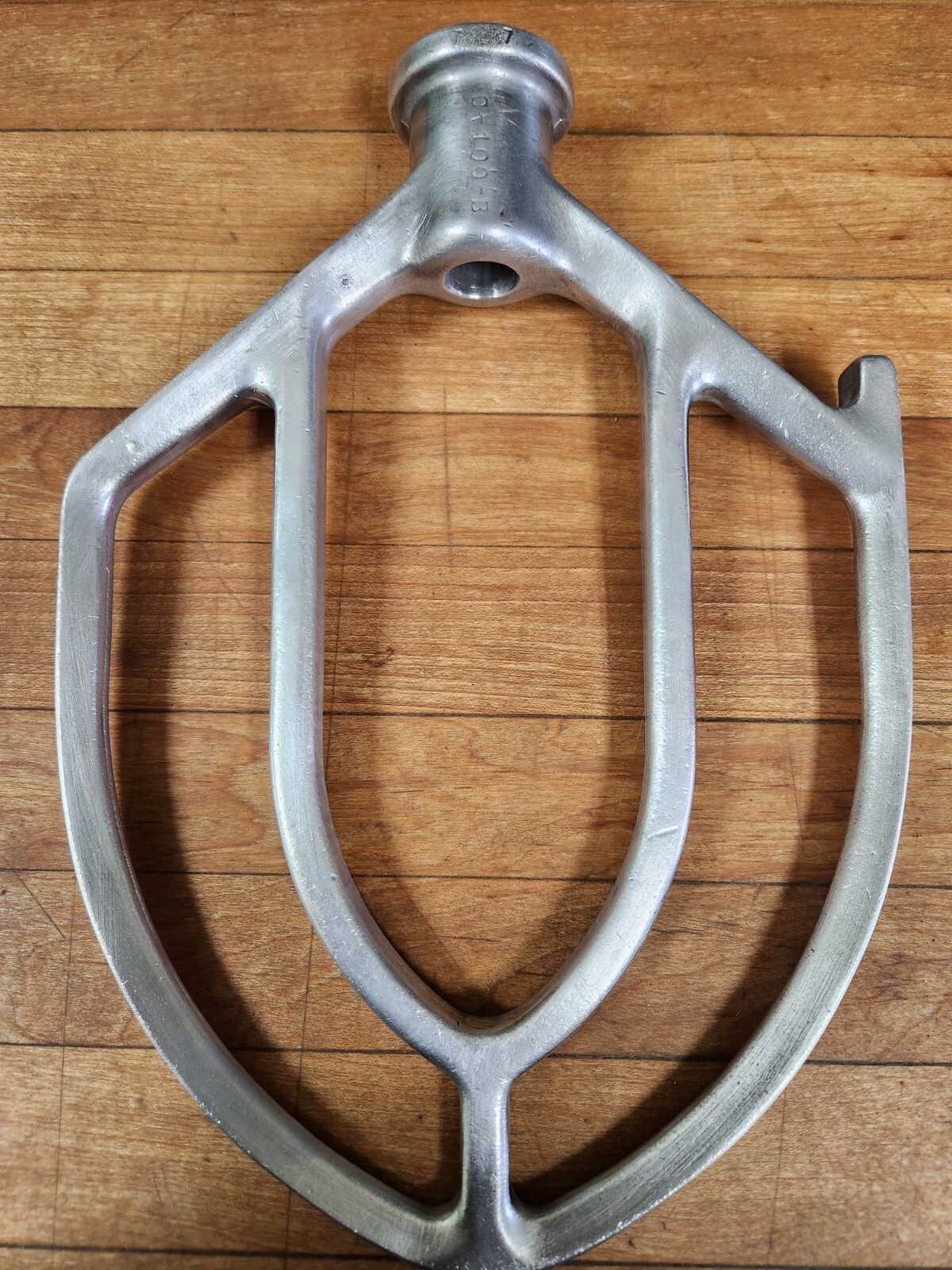 Hobart C100, 10 Quart Aluminum Flat Beater C10B-ALU for 10 Qt. Mixers – EUC