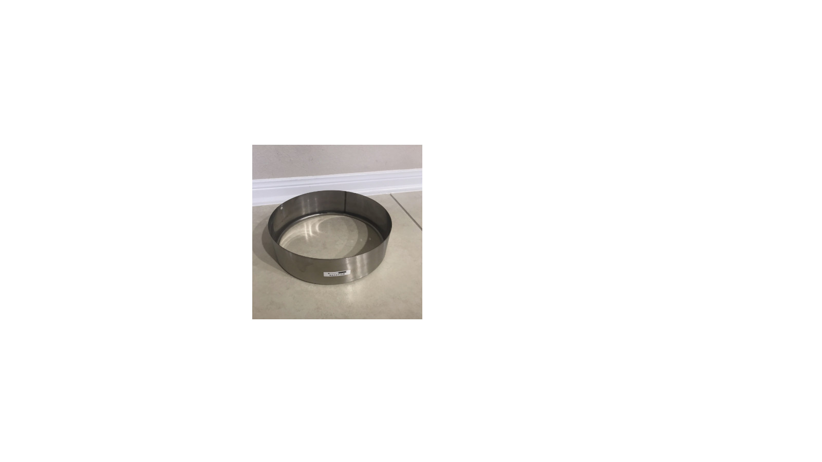 Hobart Mixer H600 60QT L800 part # 060458 Cup Planetary Drip trim ring NEW 60458