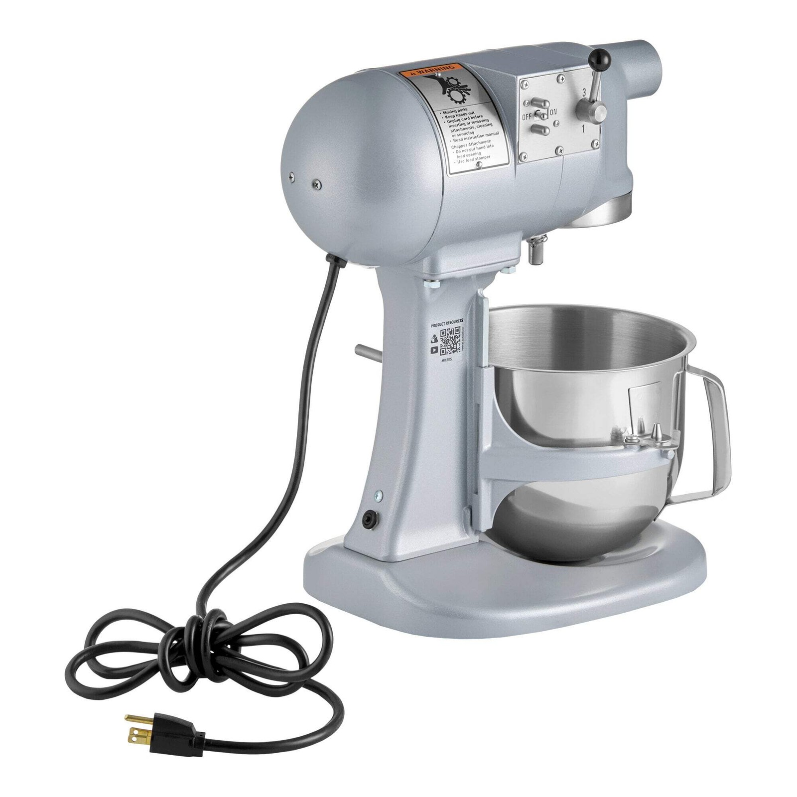 Hobart 5 Qt. Bowl Lift Countertop Mixer with Standard Accessories, 120V, 1/6 hp
