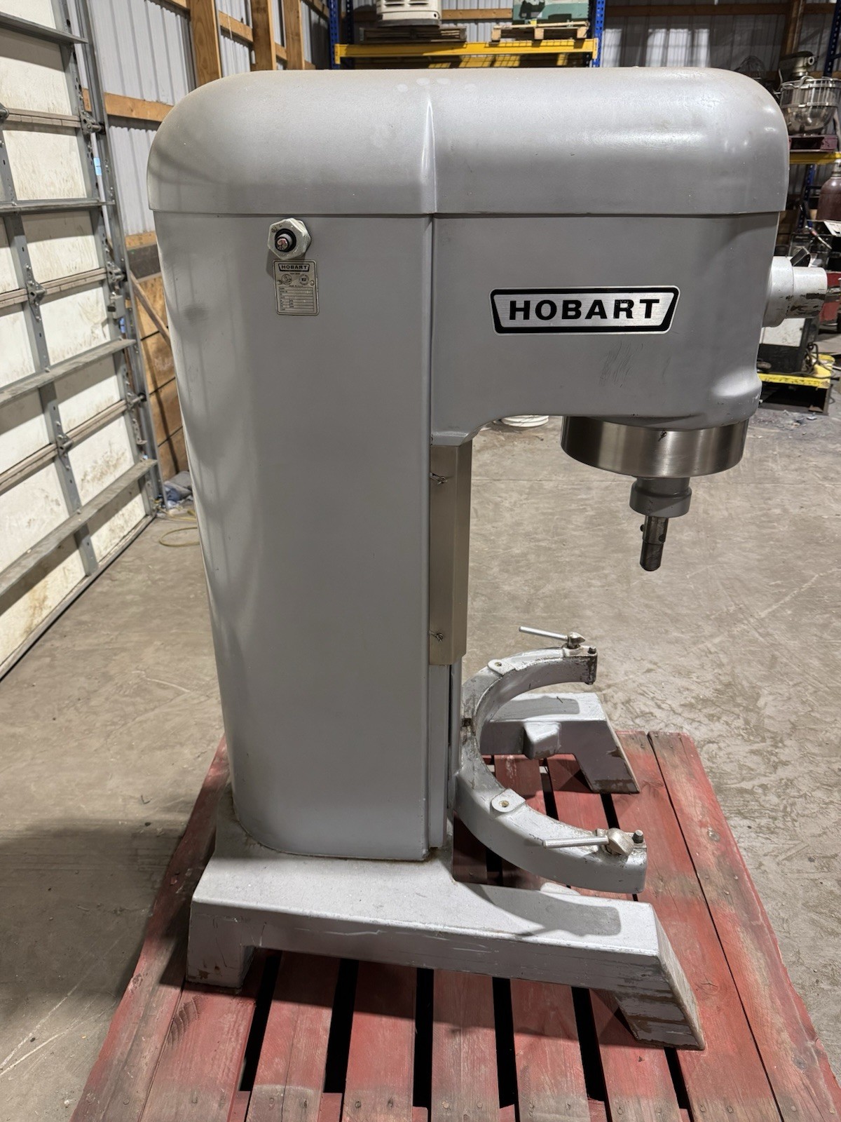 HOBART H600 60 QT BAKERY DOUGH MIXER W/ NO BOWL OR ATTACHMENTS