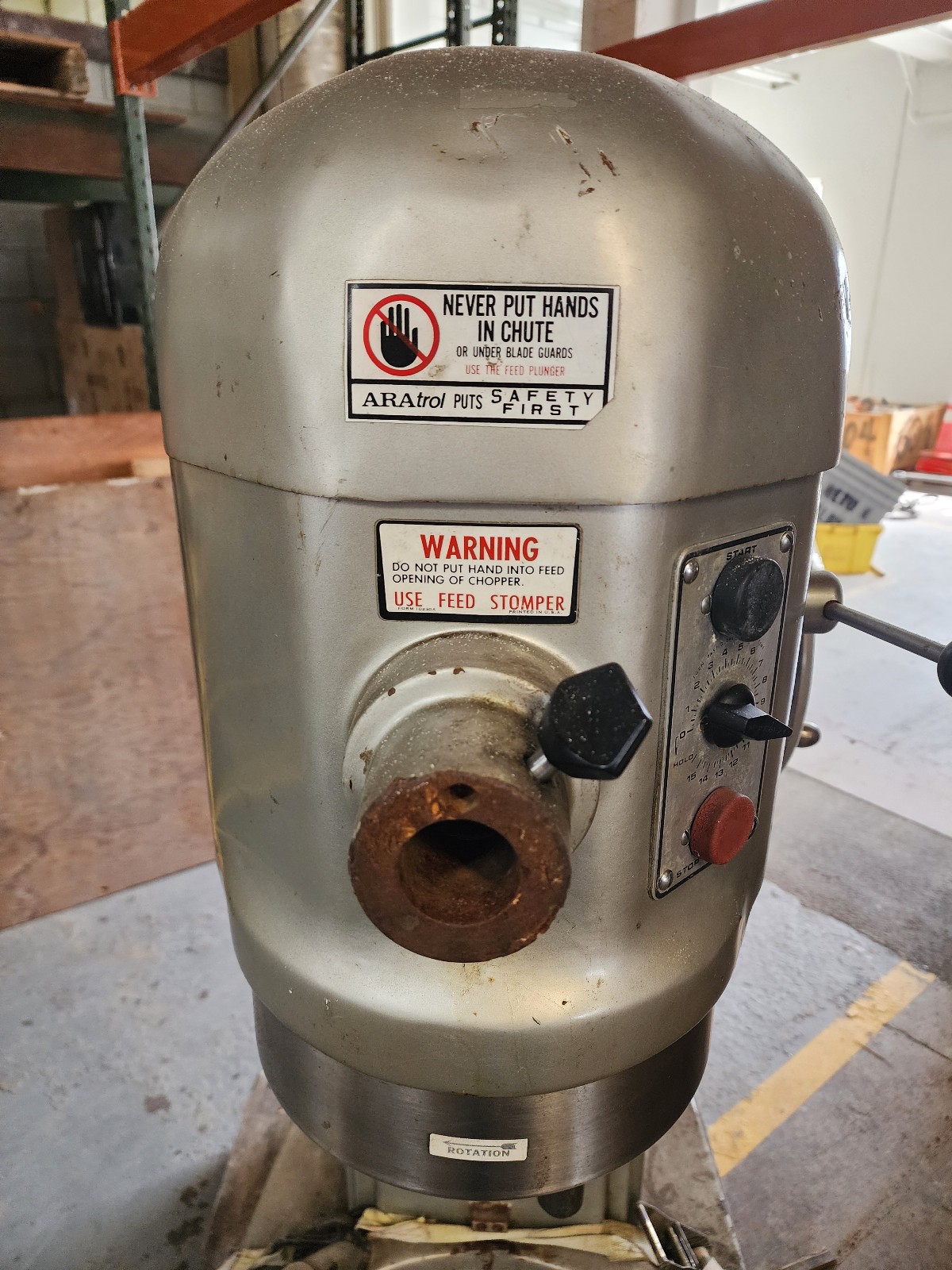 HOBART H600T Dough Mixer 3ph, 1HP w/ Accessories