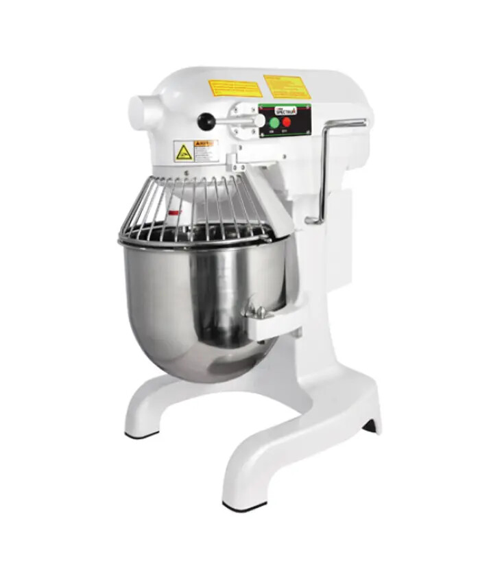 Winco EMP-10 Spectrum 10 Liter Floor Model Gear Driven Planetary Mixer