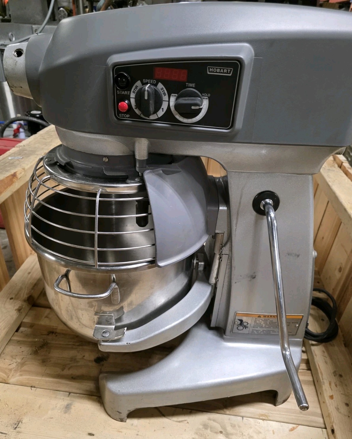 HOBART HL200 20 QT Planetary DOUGH MIXER w/ Hook Whisk and Paddle VERY NICE