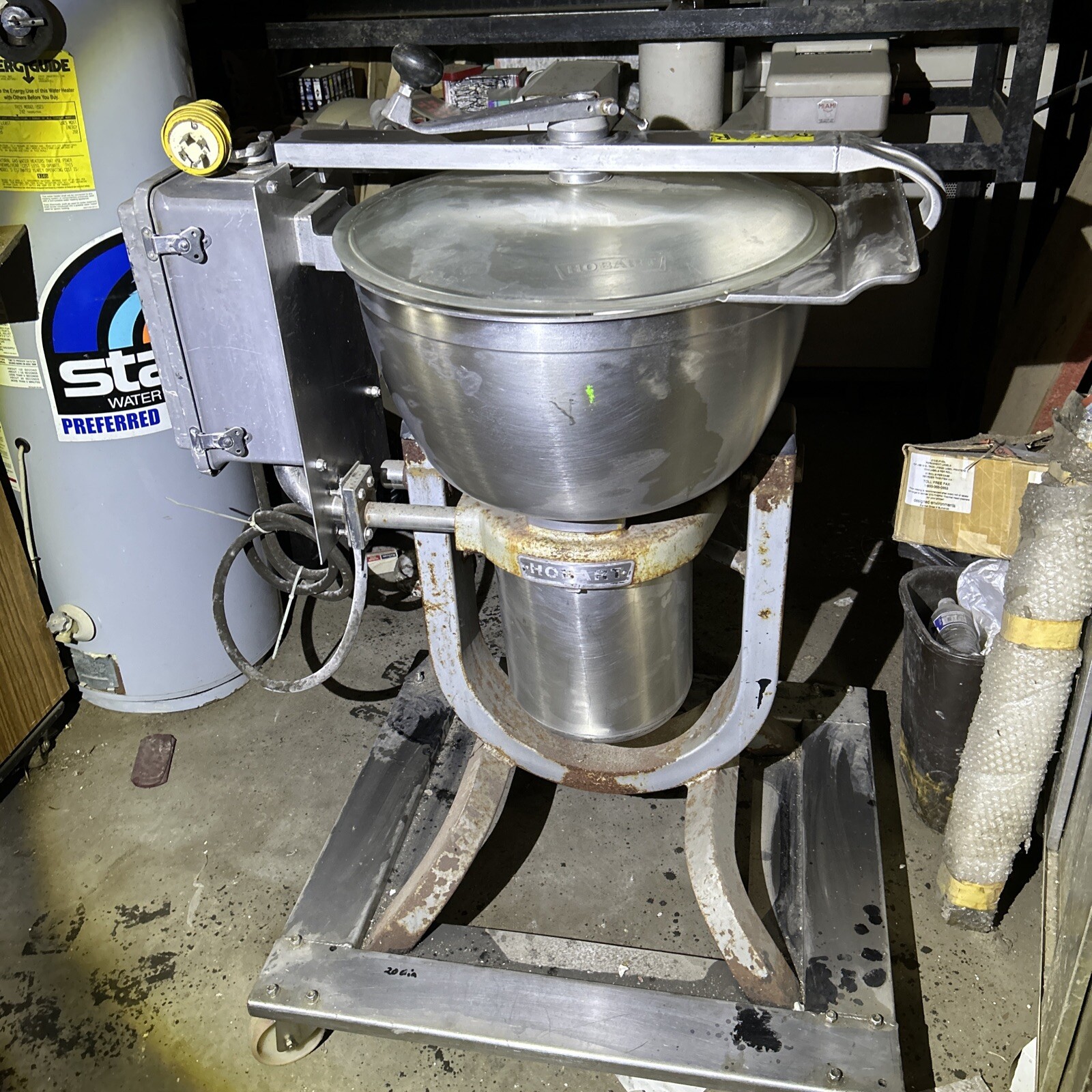 Hobart HCM-450 Vertical Cutter Mixer Food Processor 45 Quart 3 HP Industrial