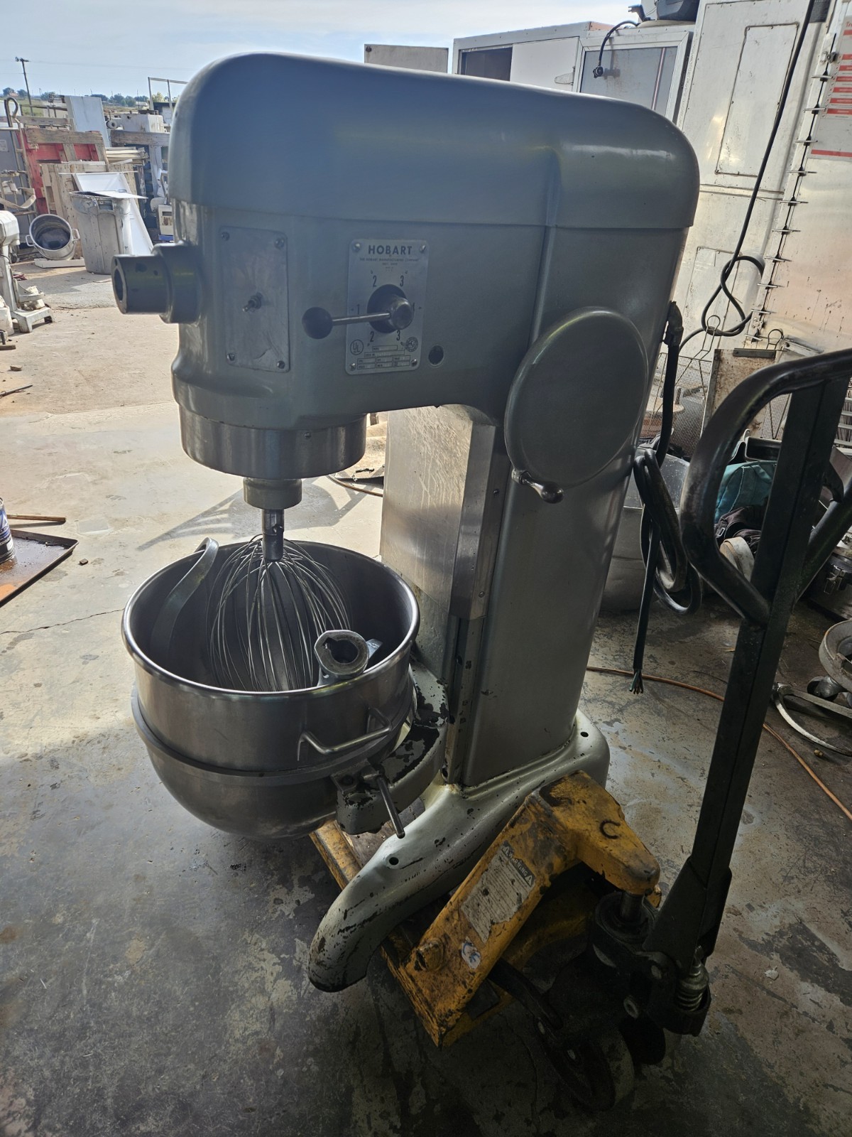 Hobart Mixer 60qt 220v 3 Phase 1 Hp Working Condition Free Shipping Fresh Oil