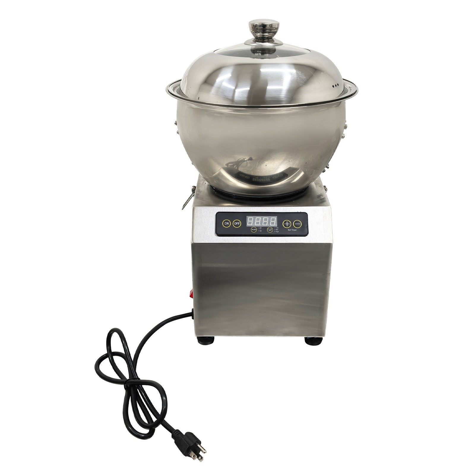5KG Stainless Steel Electric Dough Mixer w/Heating110V750W Flour Kneading Machin