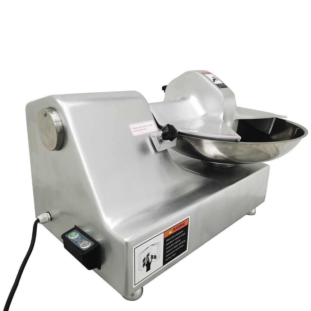 110V 8L Electric Meat Vegetable Prep Food Processor Cutter Mixer Chopper Machine