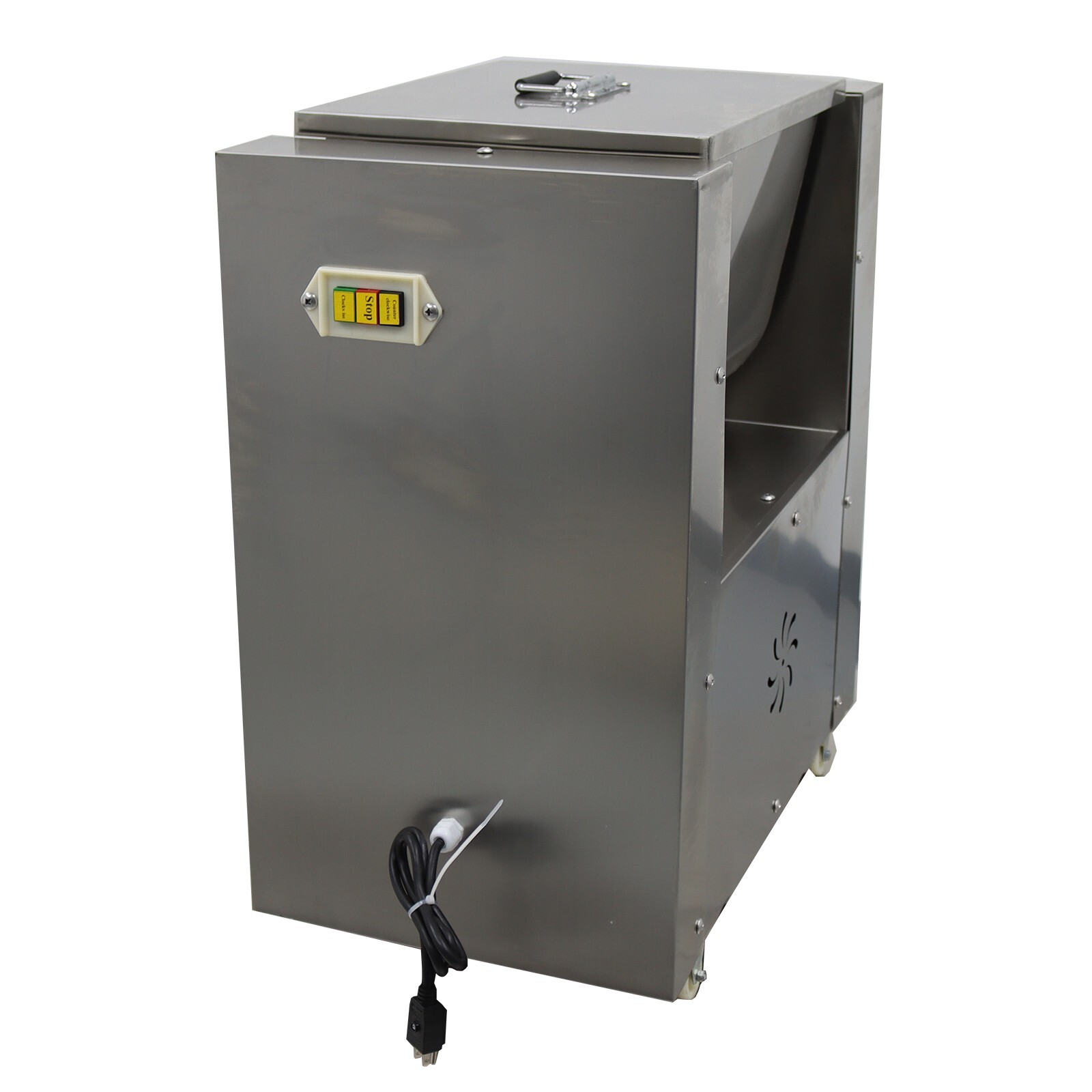 30L Commercial Meat Vegetable Mixer Food Processing Machine Stainless Steel 110V