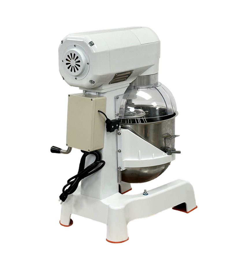 20 QT Commercial Dough Mixer Bakery Blender Floor Model Gear Driven 3 Speed Mode