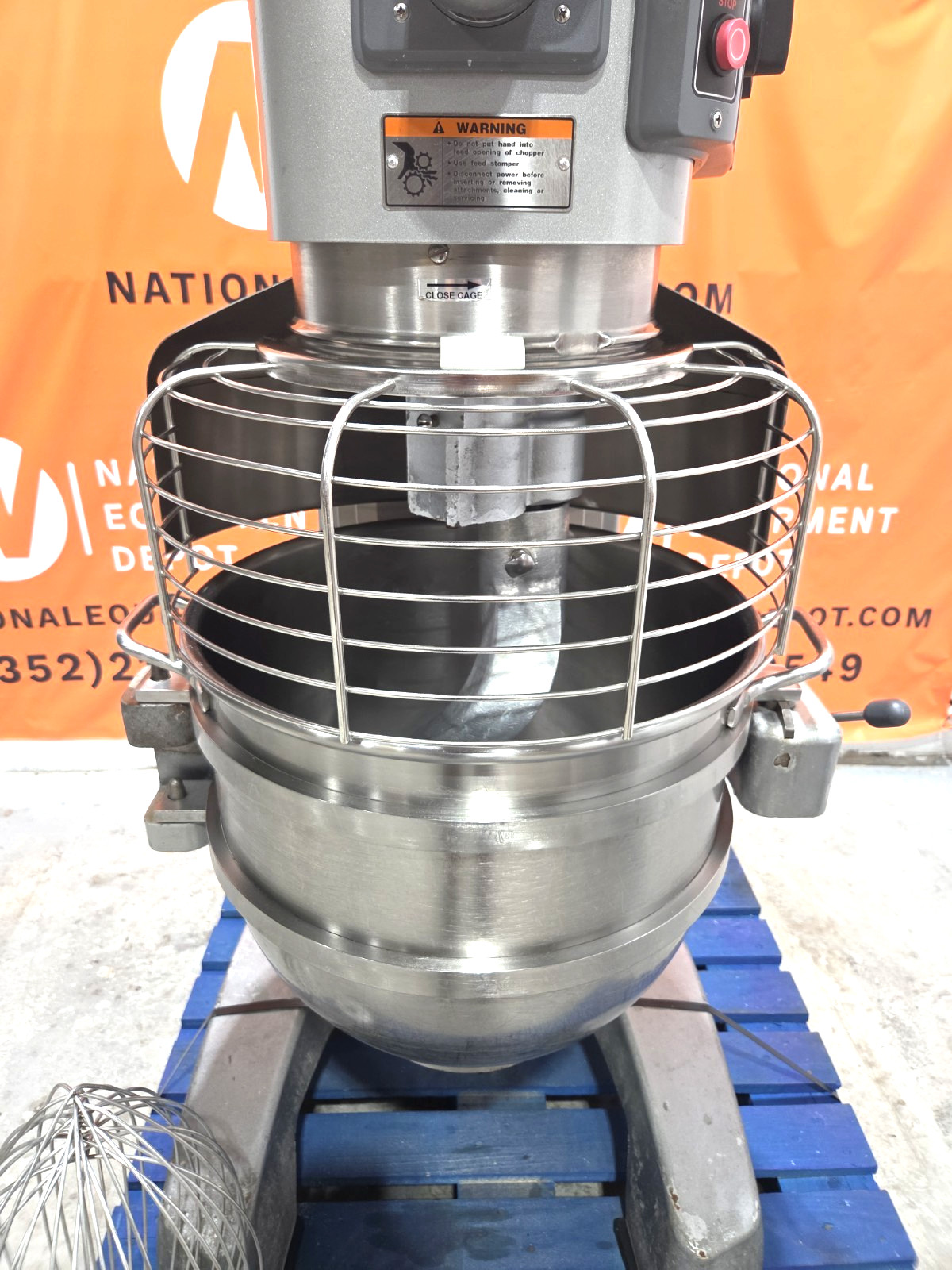 2016 HOBART HL600 Legacy 60QT Mixer W/ Bowl, Hook, Whip, 2.7HP – 1 Or 3PH