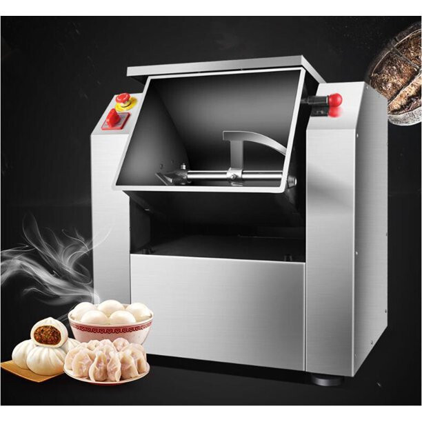 110V 25 KG Commercial Dough Mixer Machine 50QT 2200W Electric Flour Mixer w/Bowl