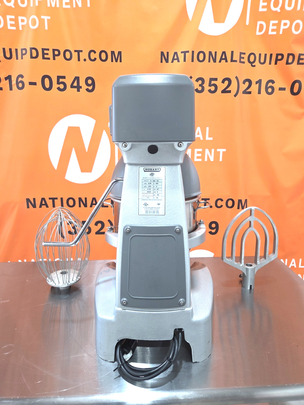 2023 HOBART HL200 20QT Mixer W/ Bowl, Hook, Paddle, Whip – Watch Video!