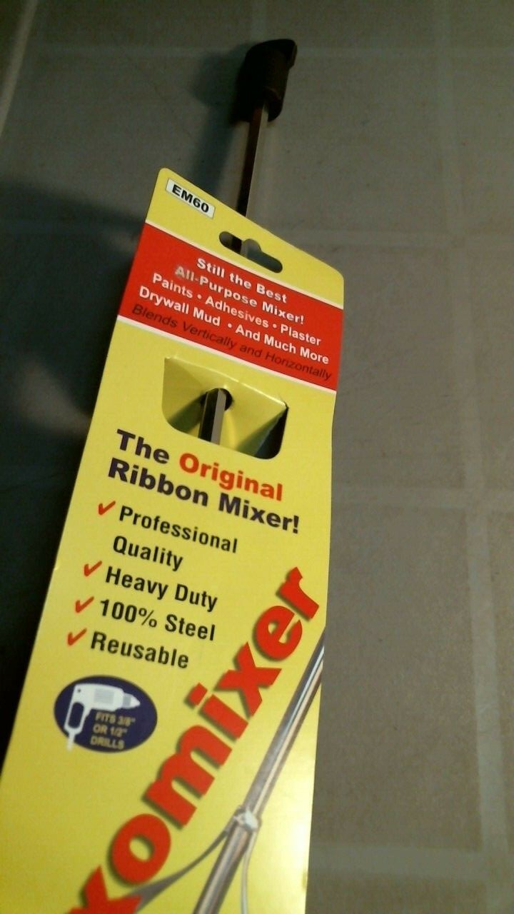 Exaco EM60 Original Ribbon Mixer Paint Mixer, Ecomixer, FREE SHIPPING