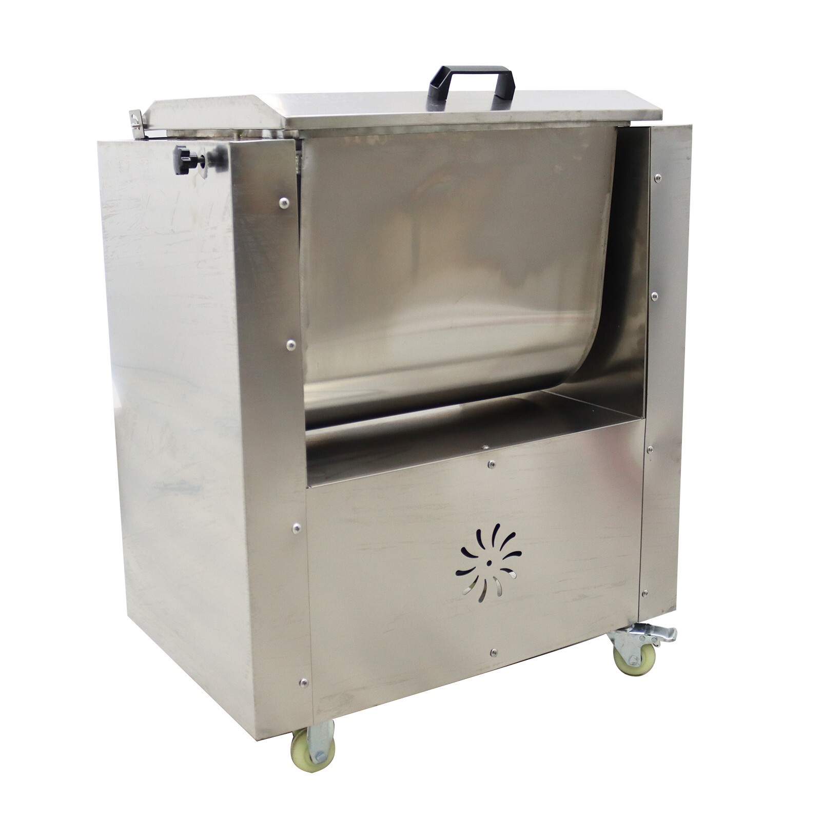 110V Electric Commercial Meat Vegetable Mixer Stuffing Mixer Tilt Tank 15.8Gal
