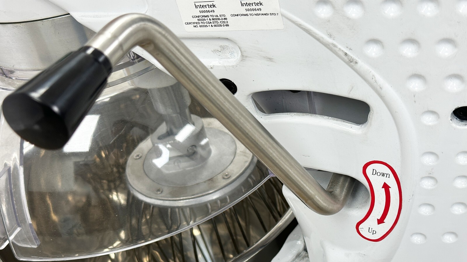 30 Qt Gear Driven Commercial Planetary Mixer With Accessories, White