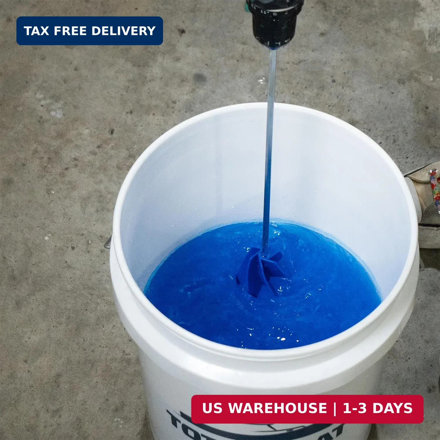 Helix Mixer Drill Attachment – Stirrer Mixes Epoxy Resin, Paint and Silicone – T