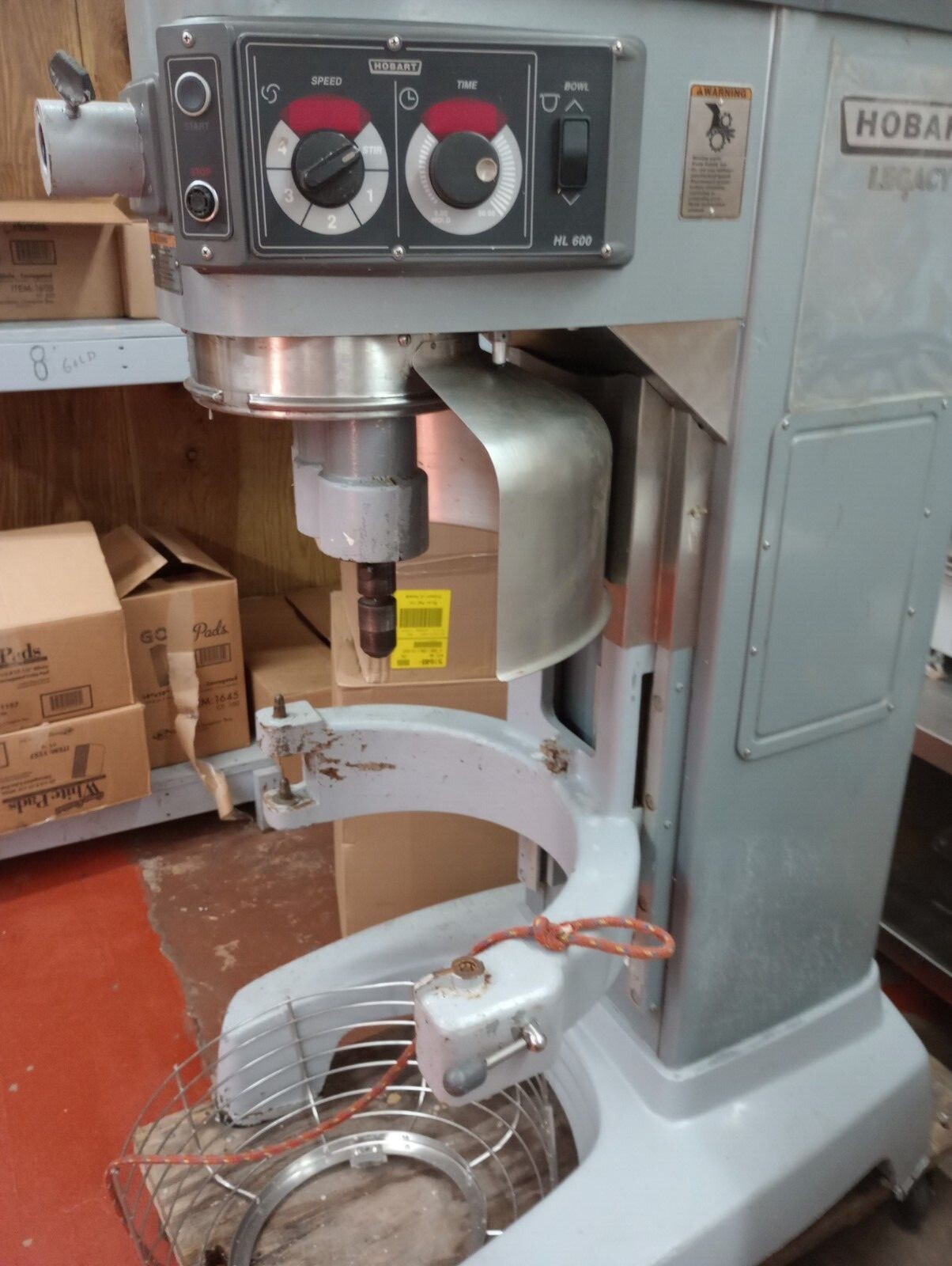 hobart mixer HL 600  60qt without attachments 