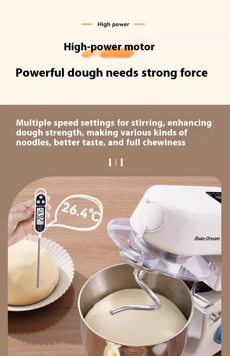 Household Multifunctional Timed Fermentation Kneading Machine and Pasta Machine