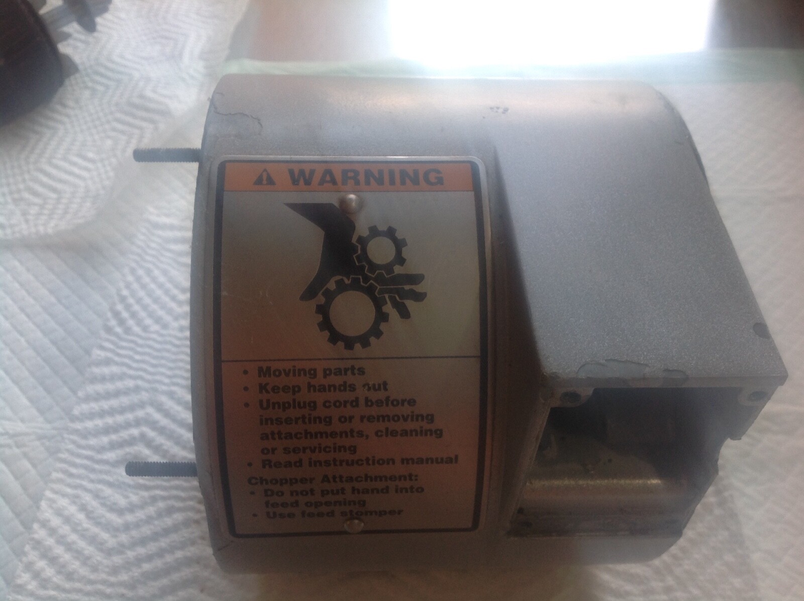 Hobart N50 Mixer Motar Case as pictured