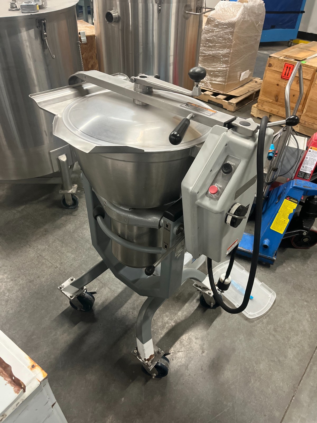 Hobart HCM-450 Vertical Cutter Mixer 45Qt Commercial Tested