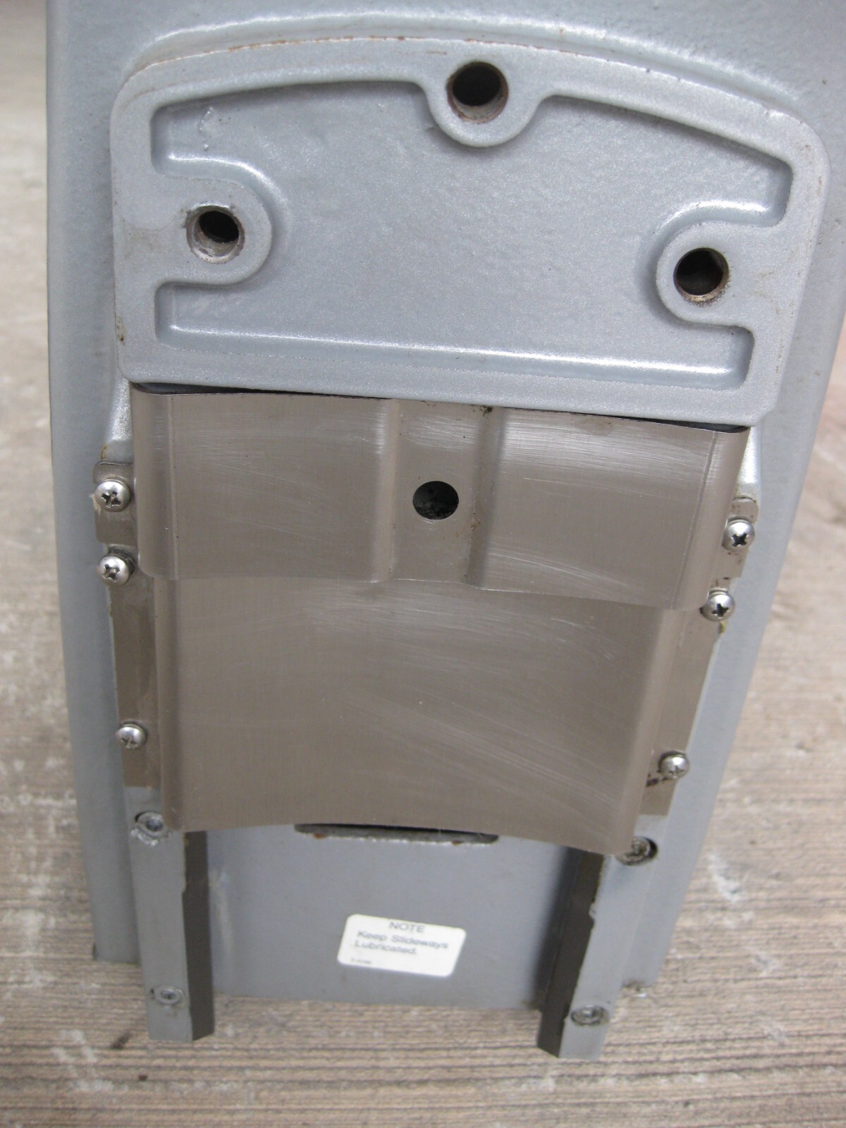 HOBART HL200 COMMERCIAL MIXER Machined Pedestal arm base part 00-874723-0002