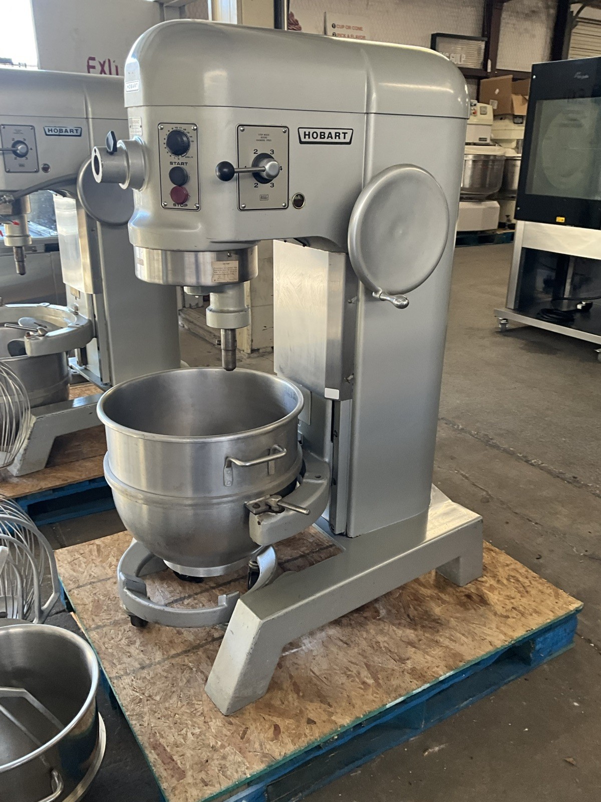 Hobart 60qt Dough mixer H600T Pizza Bakery Donut Pastry Shop with 60/30 bowl